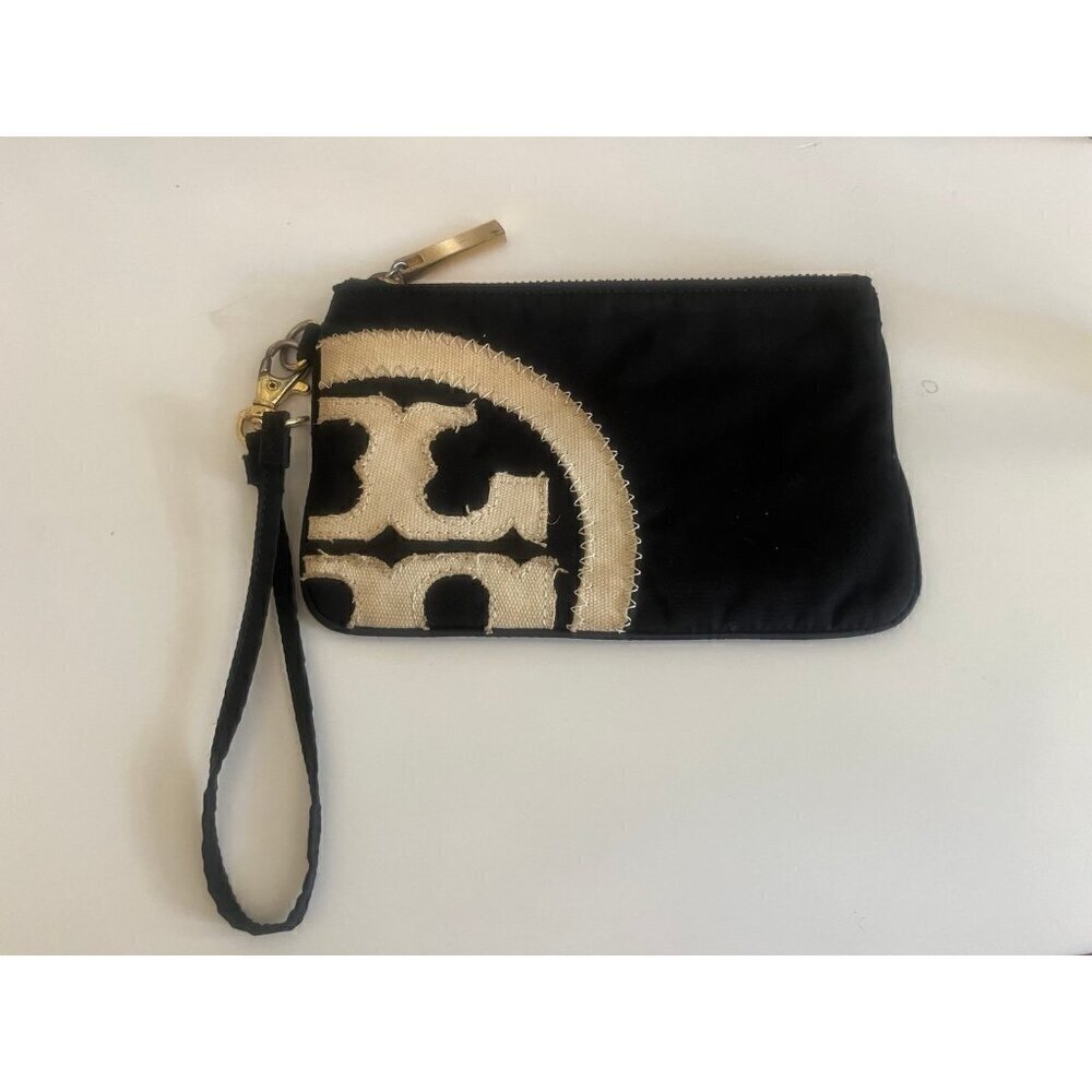 Tory Burch Black Wristlet